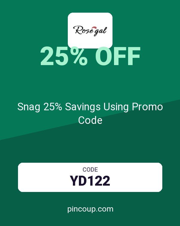 Rosegal coupon: Snag 25% Savings Using Promo Code