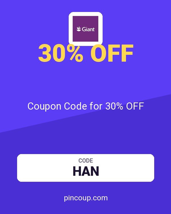 Giant Food: Coupon Code for 30% OFF