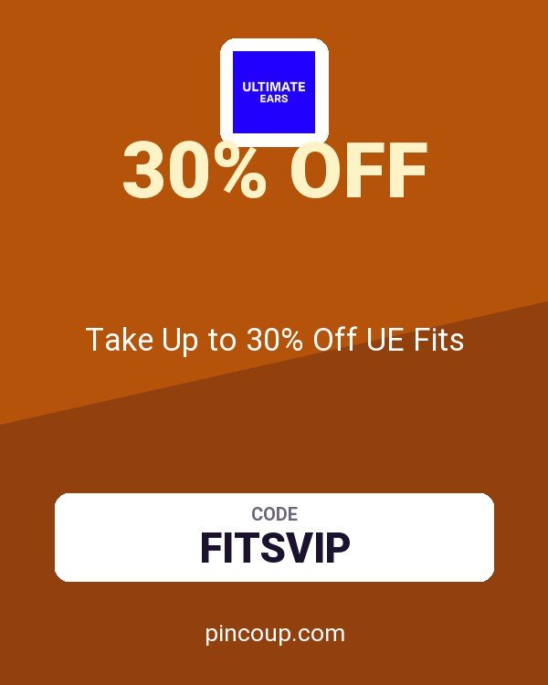 Ultimate Ears - US & coupon: Take Up to 30% Off UE Fits
