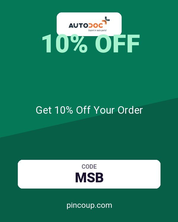 Autodoc coupon: Get 10% Off Your Order