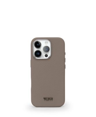 Leather MagSafe iPhone 16 Pro Case at Tumi