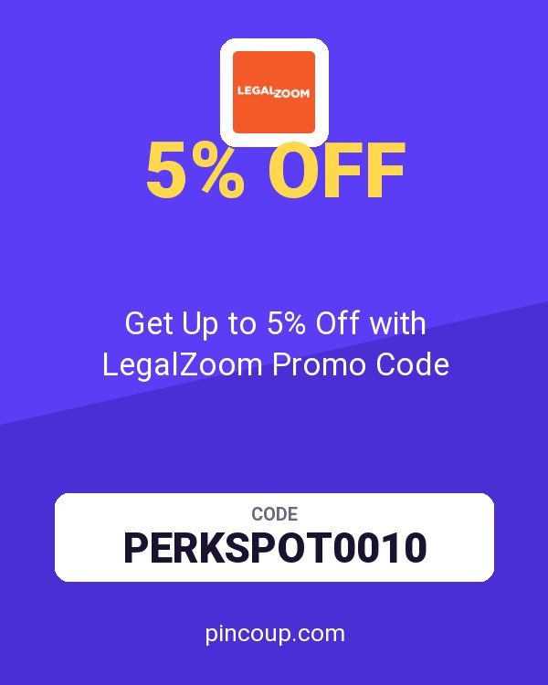 Get Up to 5% Off with LegalZoom Promo Code