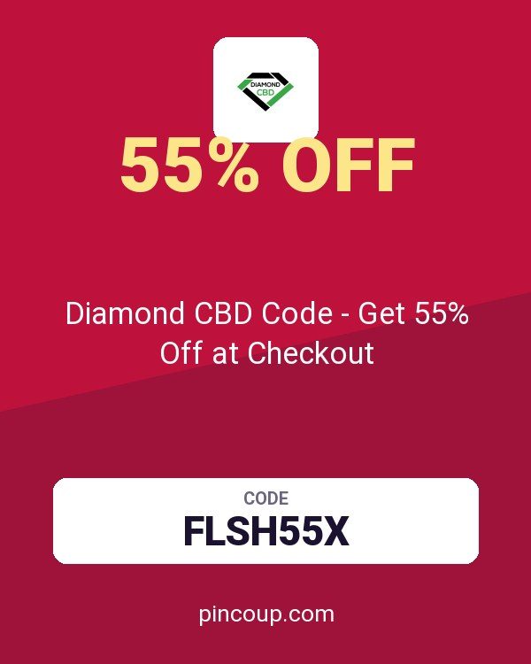 Diamond CBD Code - Get 55% Off at Checkout