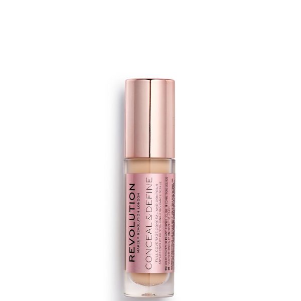 Makeup Revolution Conceal & Define Concealer (Various Shades) - C4.5 at Revolutionbeauty