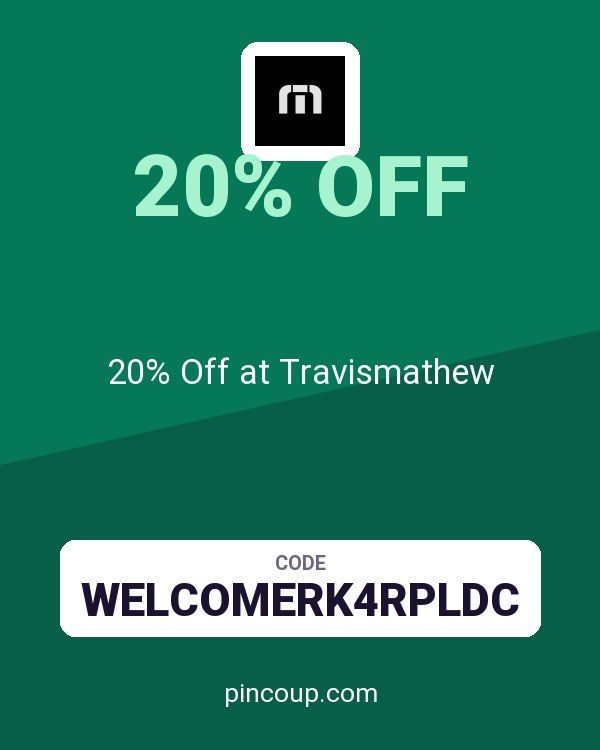 20% Off at Travismathew