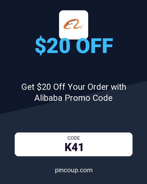 Get $20 Off Your Order with Alibaba Promo Code