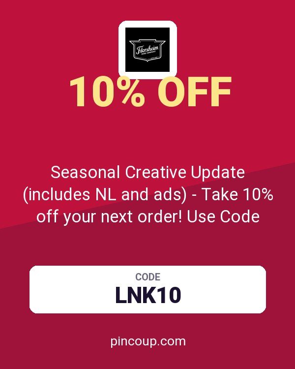 Florsheim coupon: Seasonal Creative Update (includes NL and ads) - Take 10% off your next order! Use Code LNK10