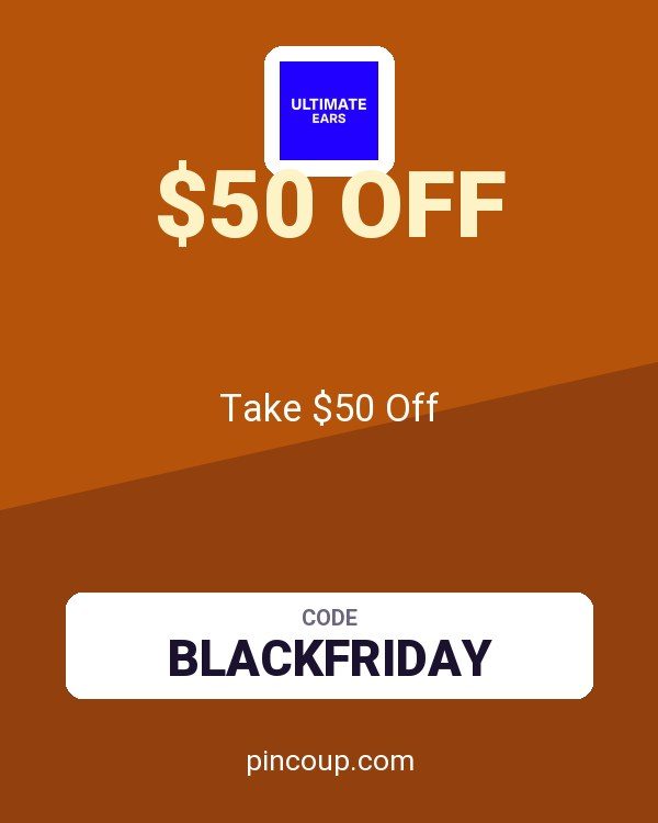 Ultimate Ears - US & coupon: Take $50 Off