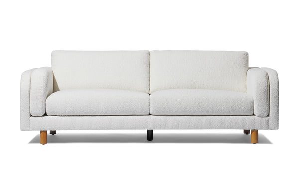 Ojai Sofa Ivory Boucle Fabric at Industry West