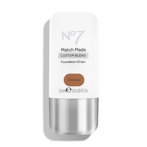 No7 Match Made Foundation Drops 0.50 fl oz - 24 Chestnut at No7 Beauty