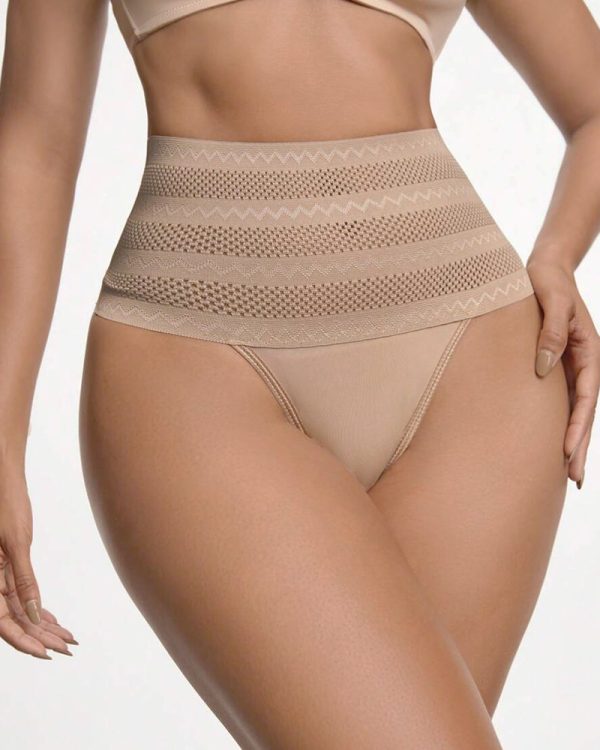 Vibecurve® Tummy Control Shapewear Panty, Tan · XL