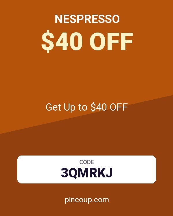 Nespresso coupon: Get Up to $40 OFF