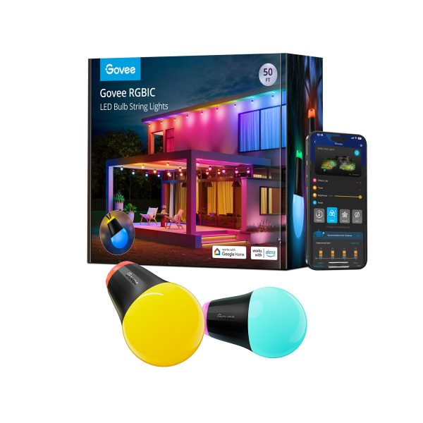 Refurbished Outdoor String Lights H1 at GOVEE