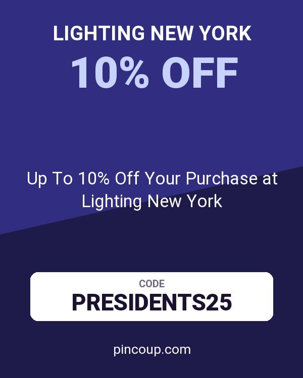 Up To 10% Off Your Purchase at Lighting New York