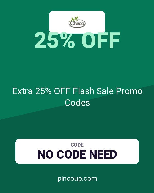 Chacos coupon: Extra 25% OFF Flash Sale Promo Codes