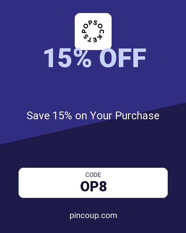 PopSockets coupon: Save 15% on Your Purchase