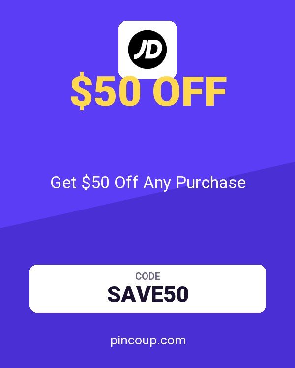 JD Sports coupon: Get $50 Off Any Purchase