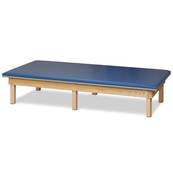 Clinton Upholstered Mat Platform - 4 Feet - Black at MFI Medical