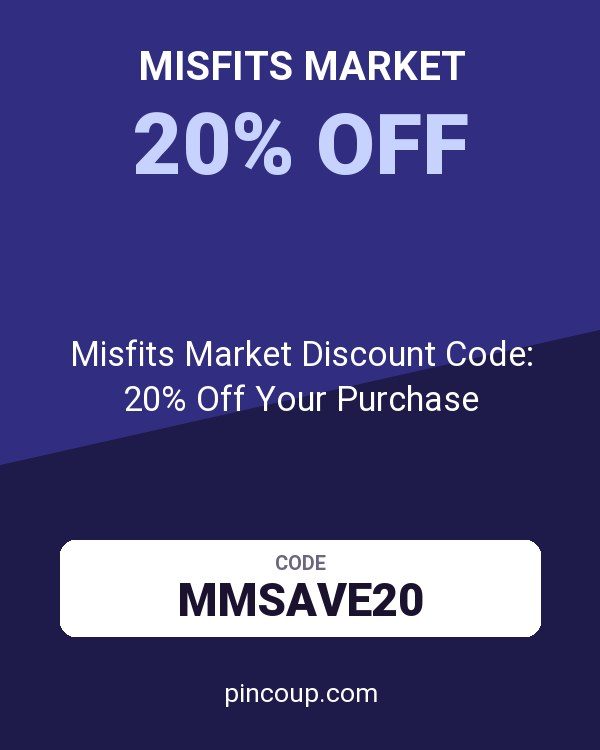 Misfits Market Discount Code: 20% Off Your Purchase
