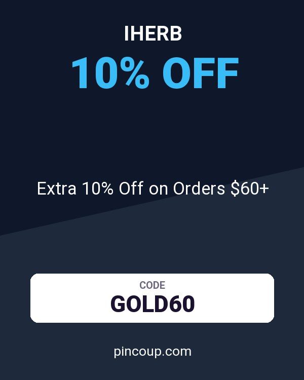 iHerb coupon: Extra 10% Off on Orders $60+