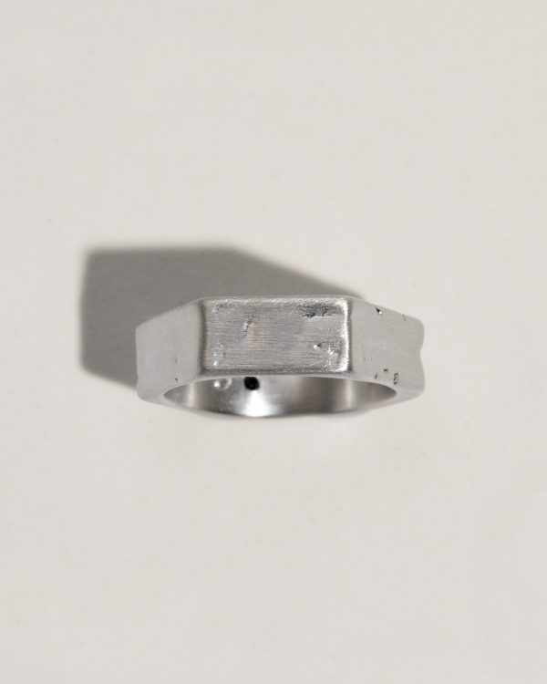 Seafarer Hexagon Ring at James Michelle