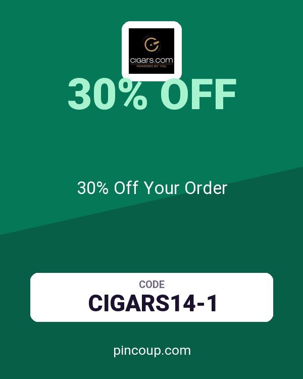 Cigars.com coupon: 30% Off Your Order
