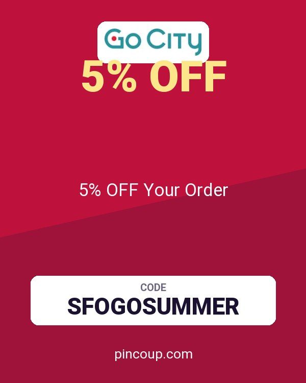 Go City® coupon: 5% OFF Your Order