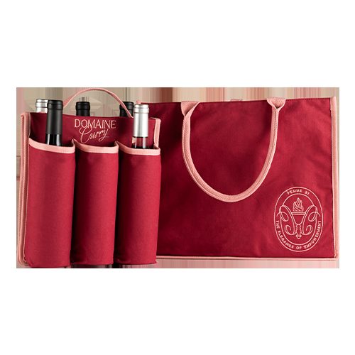 DOMAINE CURRY WINE BOTTLE TOTE at The Prisoner Wine Company