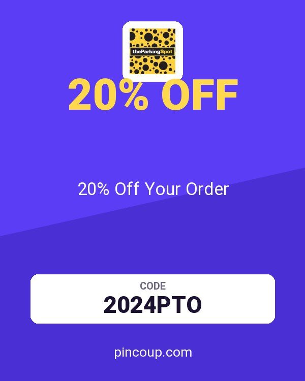 The Parking Spot coupon: 20% Off Your Order