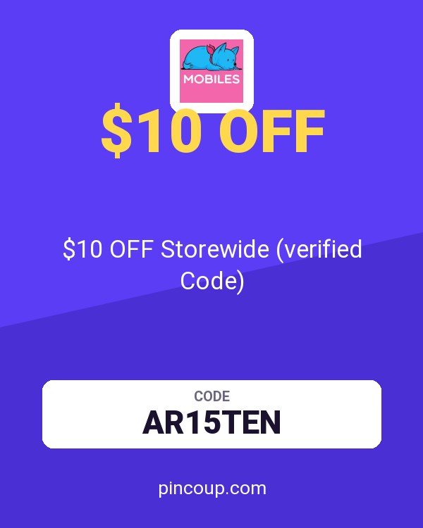 Mobiles.co.uk coupon: $10 OFF Storewide (verified Code)