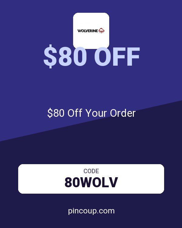 Wolverine coupon: $80 Off Your Order