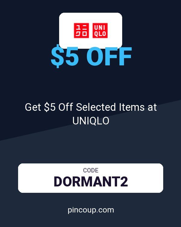 Get $5 Off Selected Items at UNIQLO