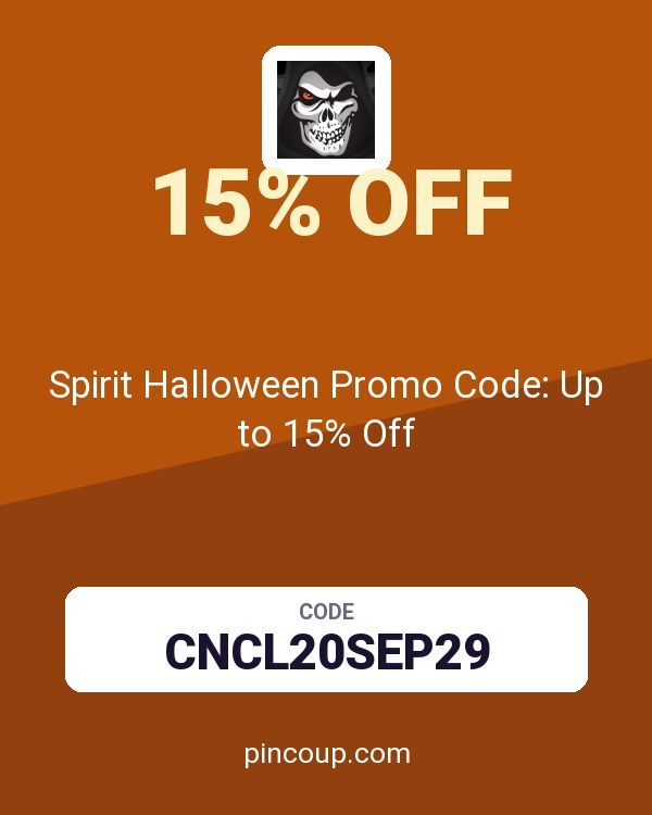 SpiritHalloween.com coupon: Spirit Halloween Promo Code: Up to 15% Off