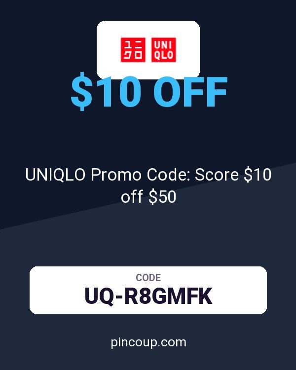 UNIQLO Promo Code: Score $10 off $50