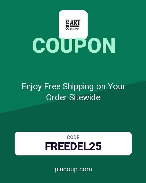 Cass Art coupon: Enjoy Free Shipping on Your Order Sitewide