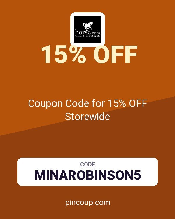 Horse.com: Coupon Code for 15% OFF Storewide