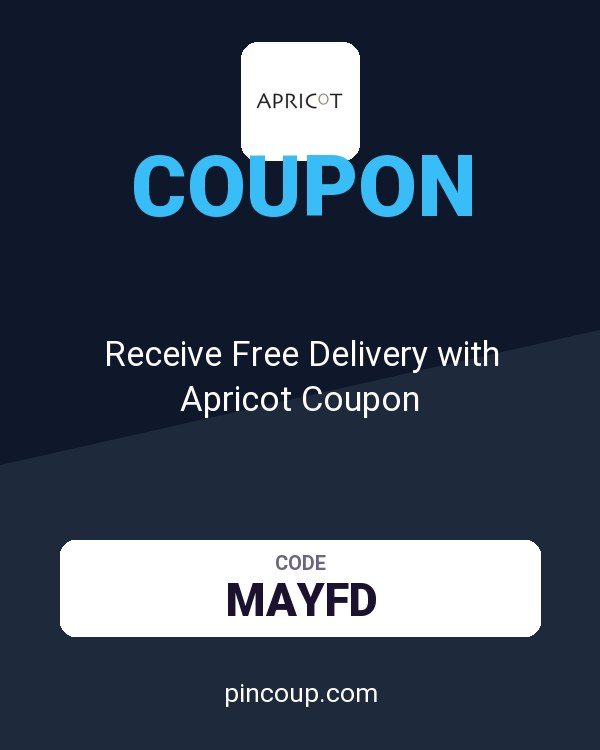 Receive Free Delivery with Apricot Coupon