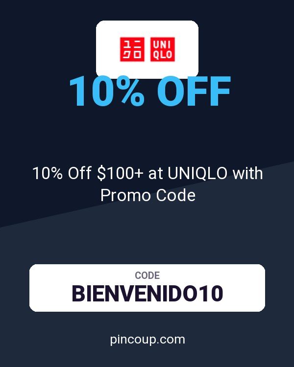 10% Off $100+ at UNIQLO with Promo Code
