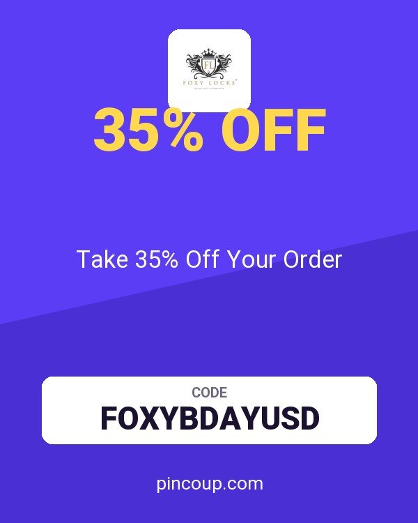 Foxy Locks coupon: Take 35% Off Your Order