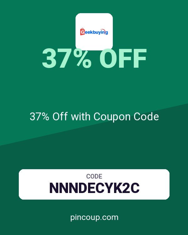 GeekBuying: 37% Off with Coupon Code