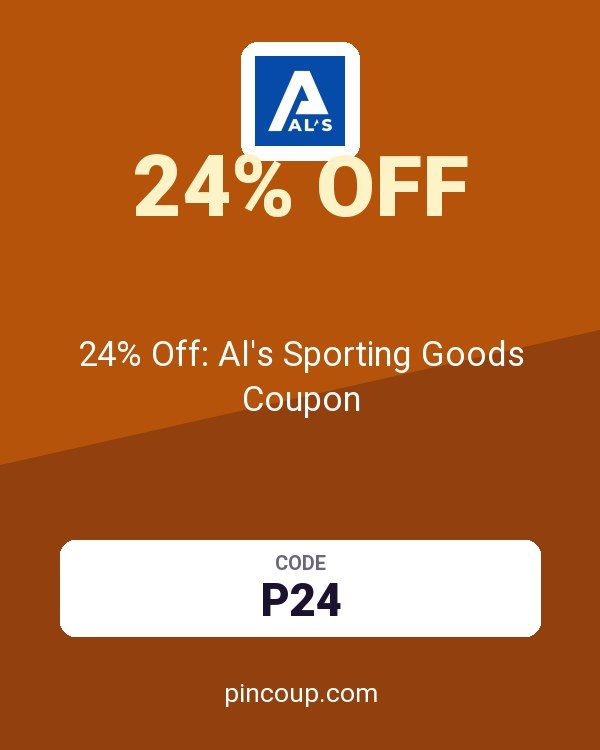 Als.com: 24% Off: Al's Sporting Goods Coupon