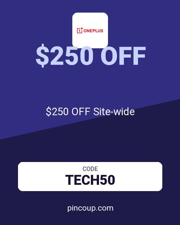 OnePlus coupon: $250 OFF Site-wide