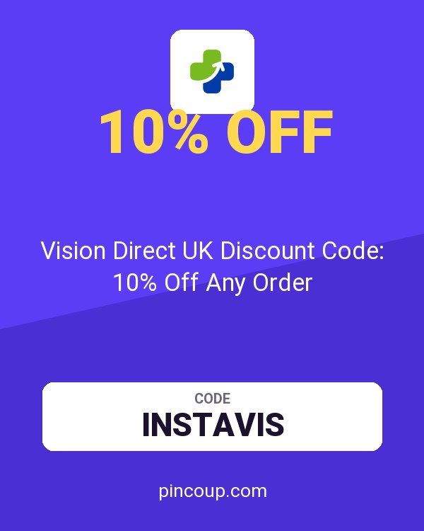 Vision Direct UK Discount Code: 10% Off Any Order