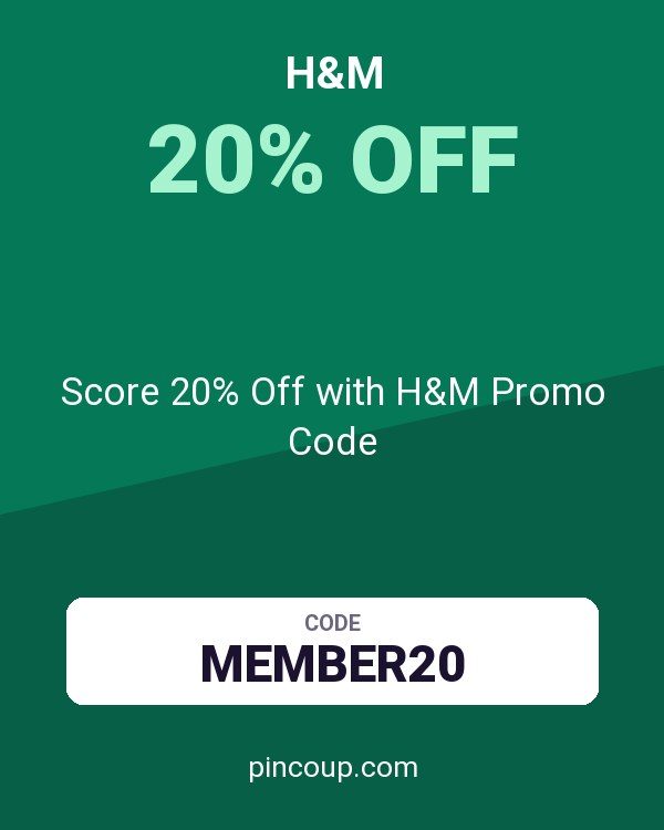 Score 20% Off with H&M Promo Code