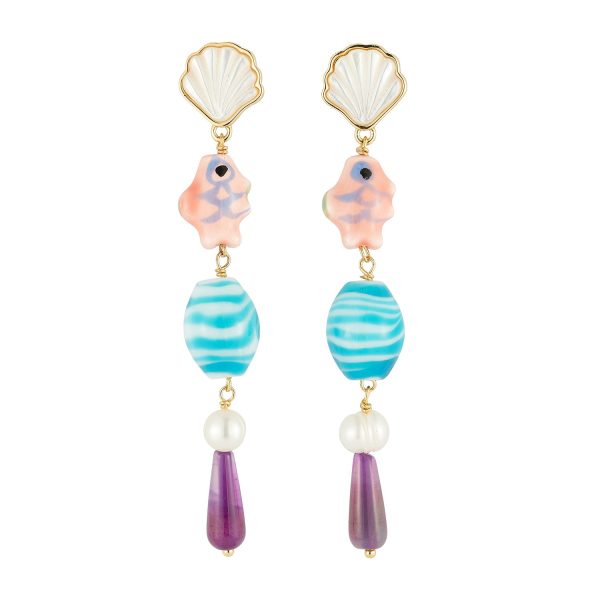 Lenny Earrings at Mignonne Gavigan