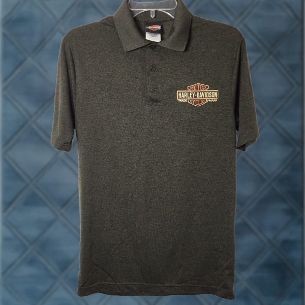 Harley-Davidson Polo Shirt Mens Small Green Short Sleeve, Men's at Grailed