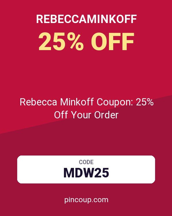 Rebecca Minkoff Coupon: 25% Off Your Order