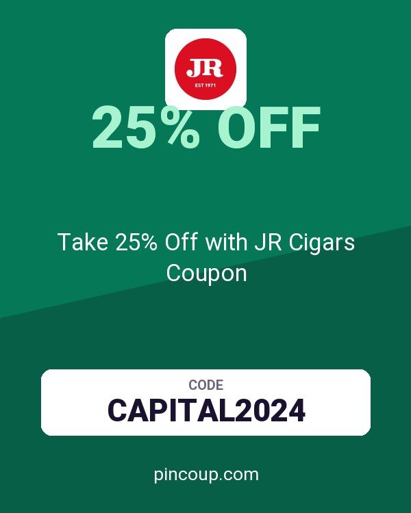 Take 25% Off with JR Cigars Coupon