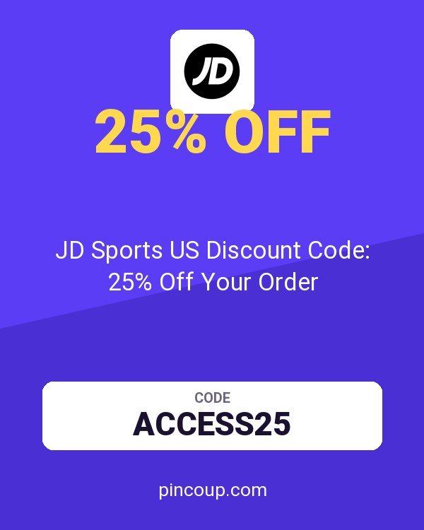 JD Sports US Discount Code: 25% Off Your Order