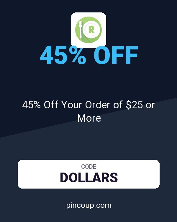Restaurant.com coupon: 45% Off Your Order of $25 or More
